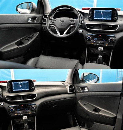 Hyundai Tucson cena 93990 przebieg: 80900, rok produkcji 2019 z Ryn małe 781